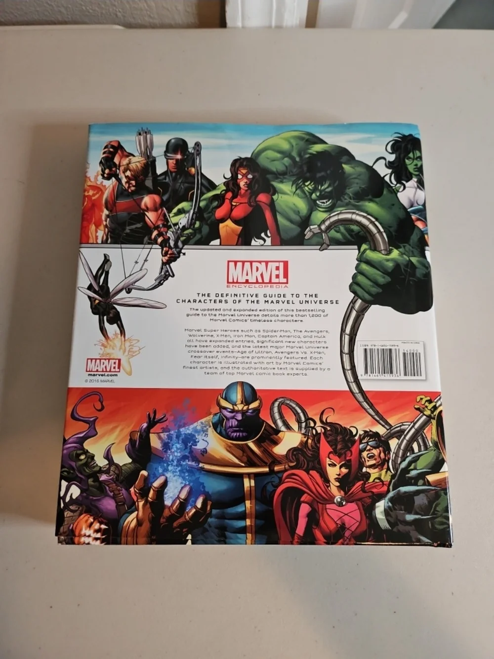 Marvel encyclopedia updated